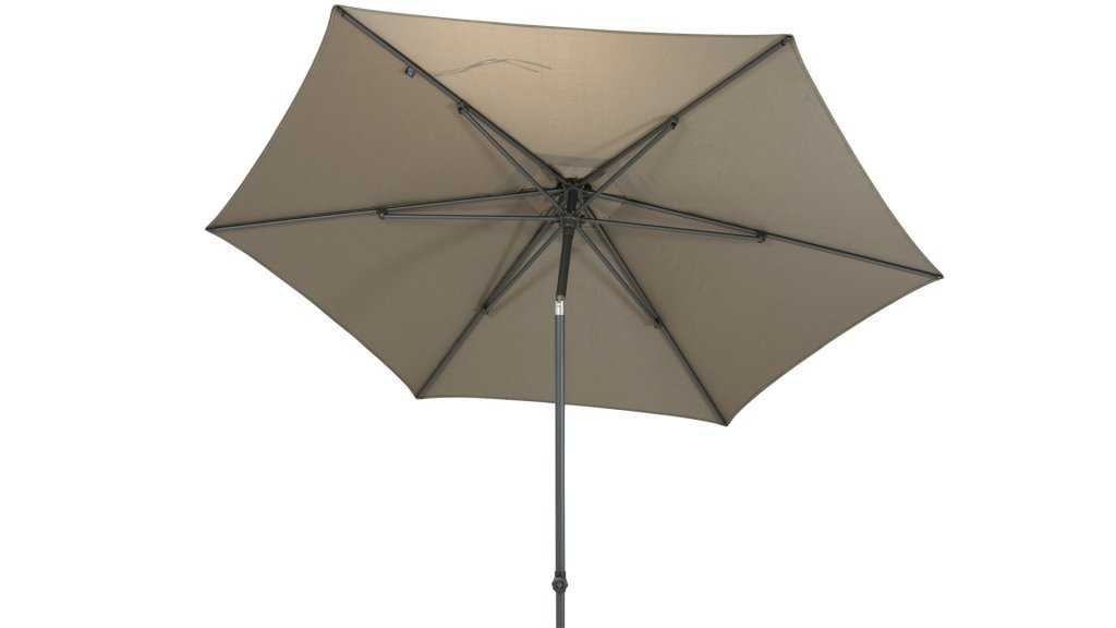 4 seasons outdoor azzurro 300cm rond taupe