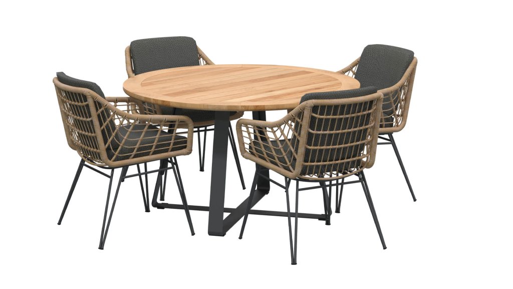 4seasons outdoor cottage dining tuinset