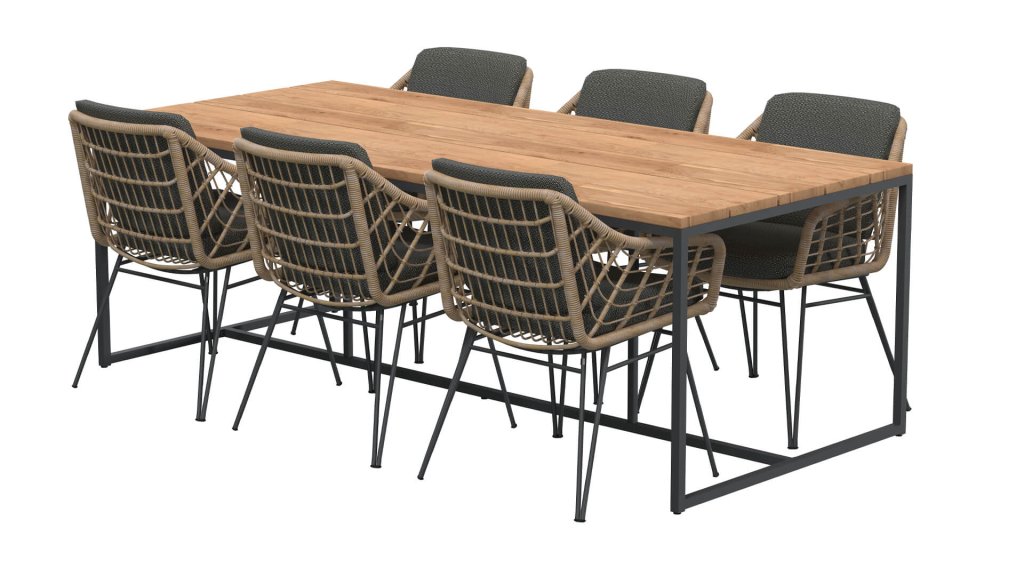 4seasons outdoor cottage dining tuinset