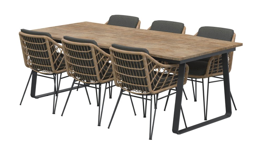 4seasons outdoor cottage dining tuinset