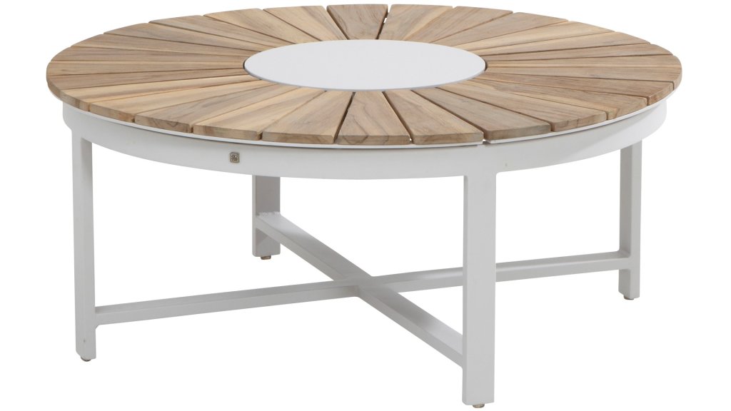 4 Seasons Outdoor Forio Salontafel Ø Frost Grey
