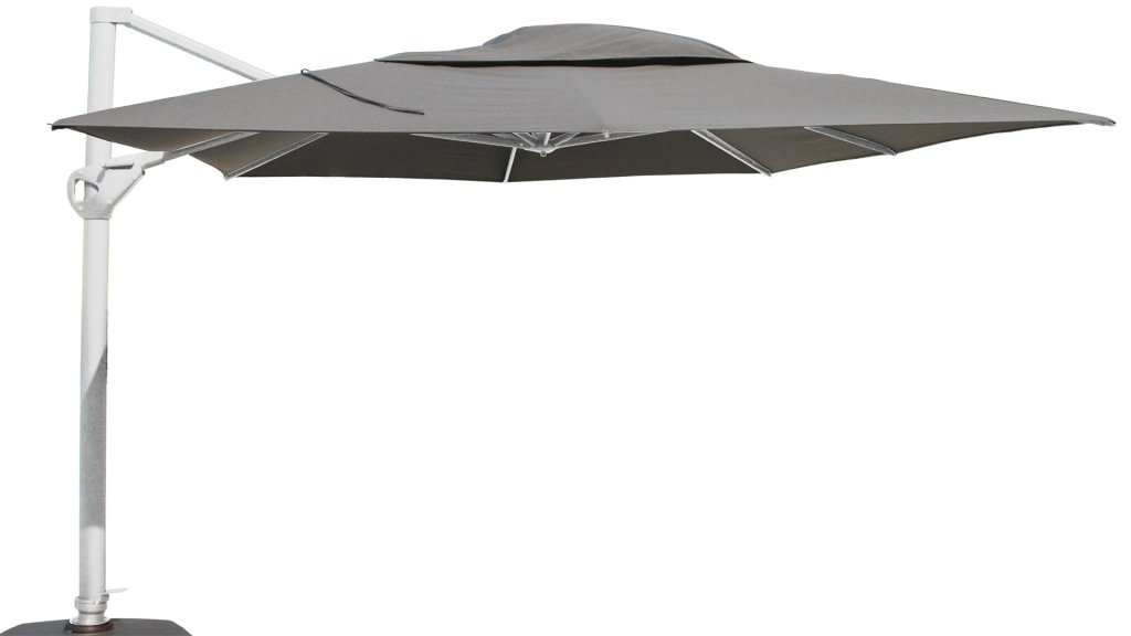 4 Seasons Outdoor Hacienda Hangparasol White/Charcoal