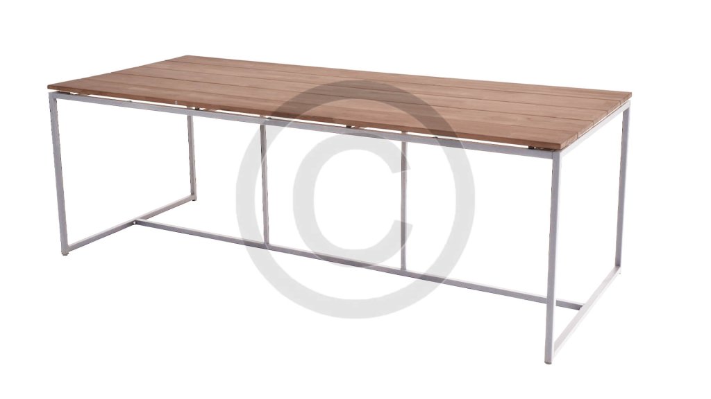 4seasons outdoor quatro tafel frost goa teak 