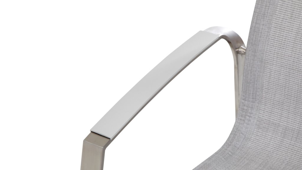 4 seasons outdoor summit armleuning ash grey