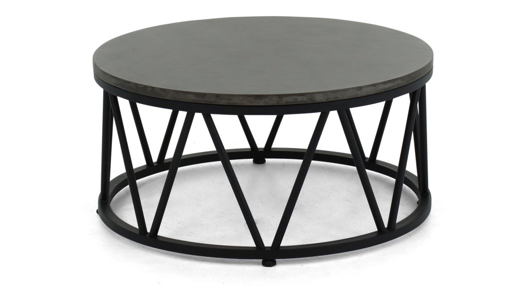 applebee menton loungeset black frame silk rope salontafel groot 70cm