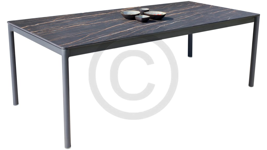 Castle Line Suri Tafel Anthracite/Marble Black 