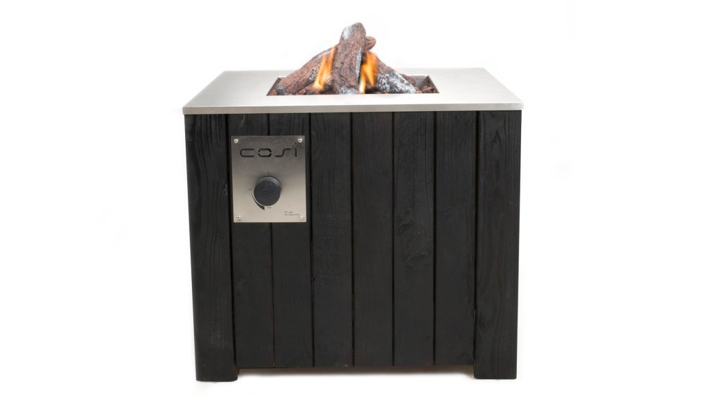 cosi cube 70cm black vuurtafel