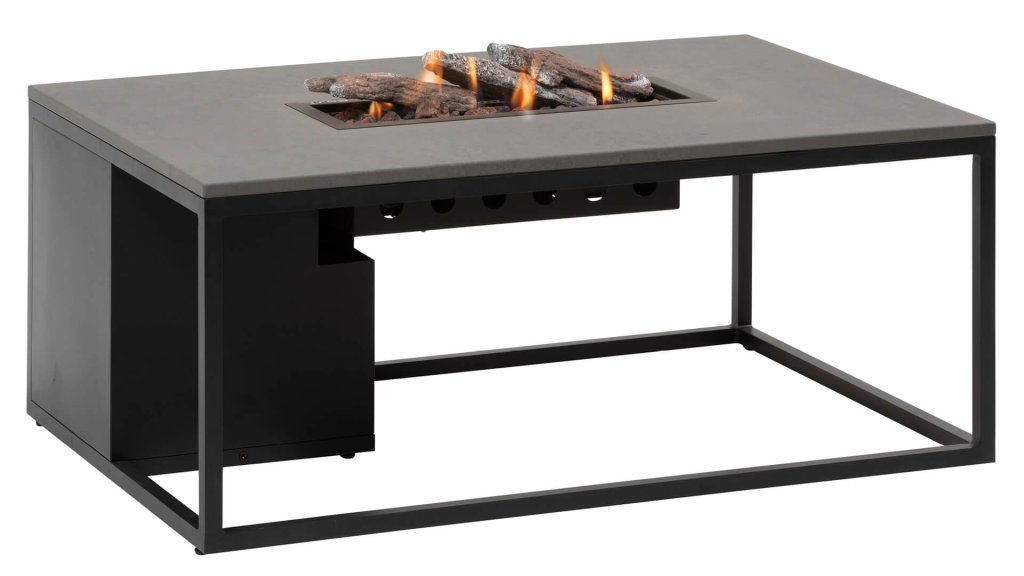 cosifires cosiloft vuurtafel 120cm black grey alu