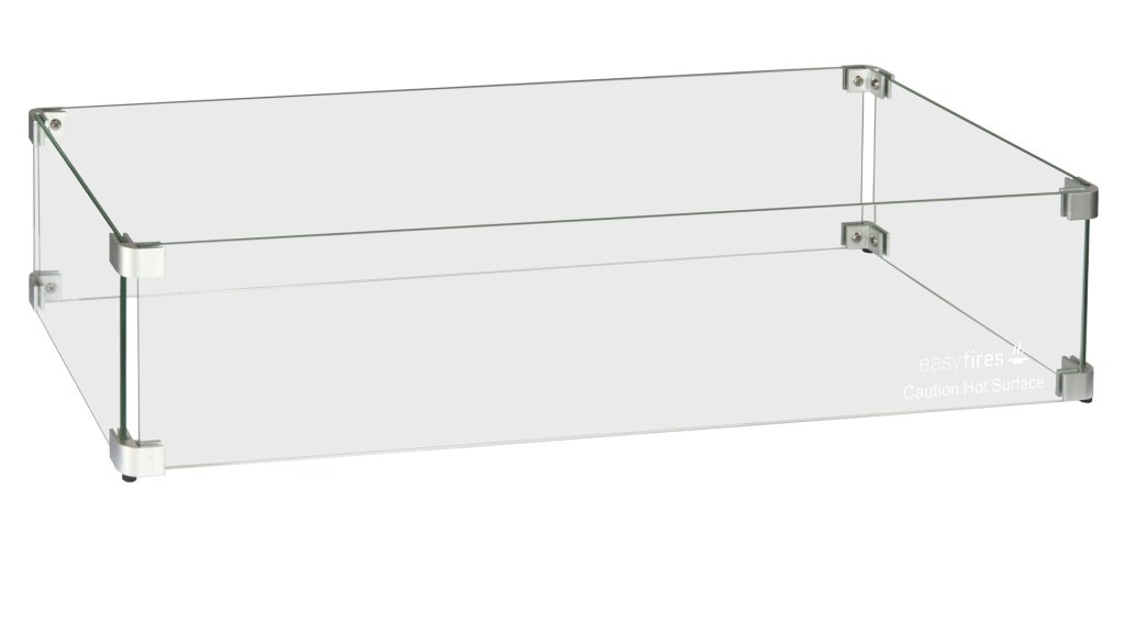 easyfires glasset rechthoek 76x26cm