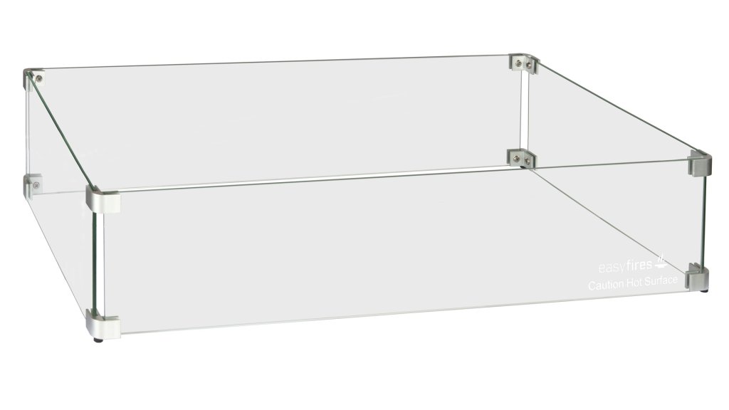 Easyfires Glasset Rechthoek Groot
