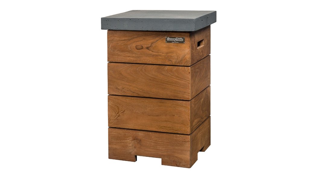 Happy Cocooning Cocoon Enclosure Teak Zwart