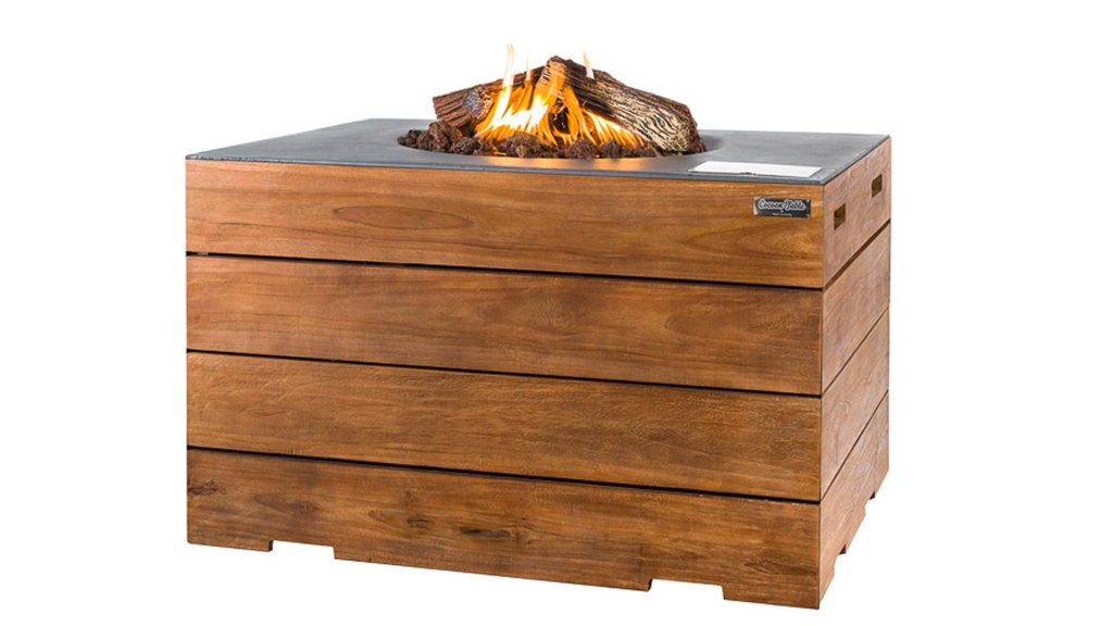 Happy Cocooning Lounge & Dining Rechthoek Teak Antraciet