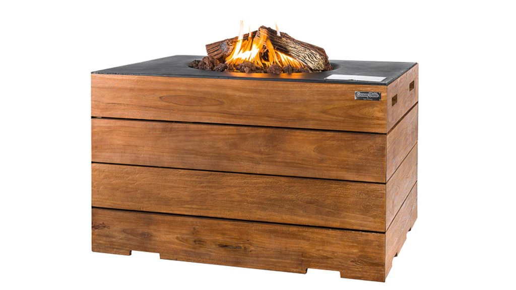 Happy Cocooning Lounge & Dining Rechthoek Teak Zwart