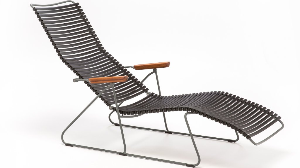 houe click sunlounger black 9