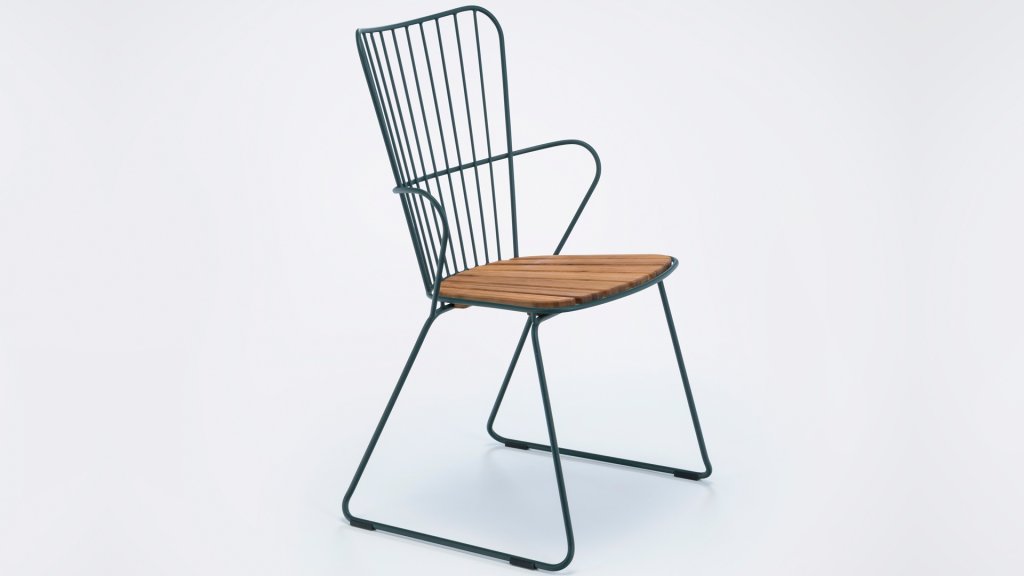 houe poan diningstoel pine green 