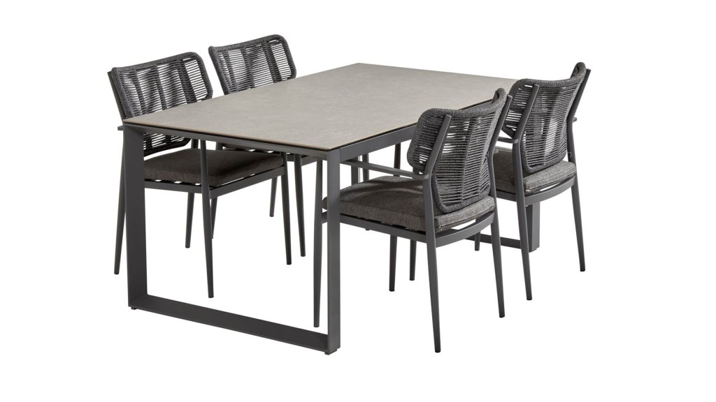 taste 4seasons arturo tuinset met alu arm stoel