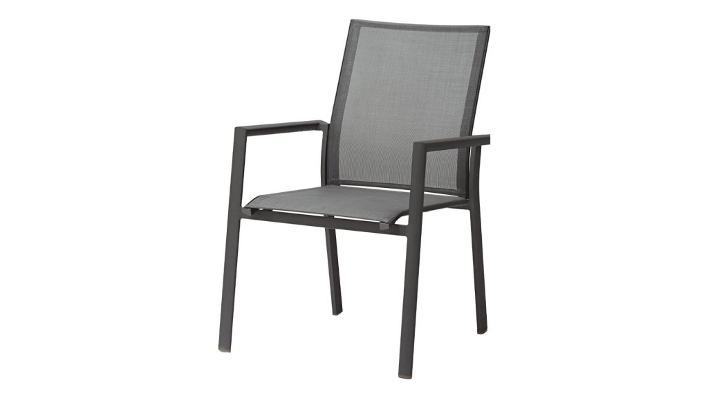 fly stapelstoel met alu arm