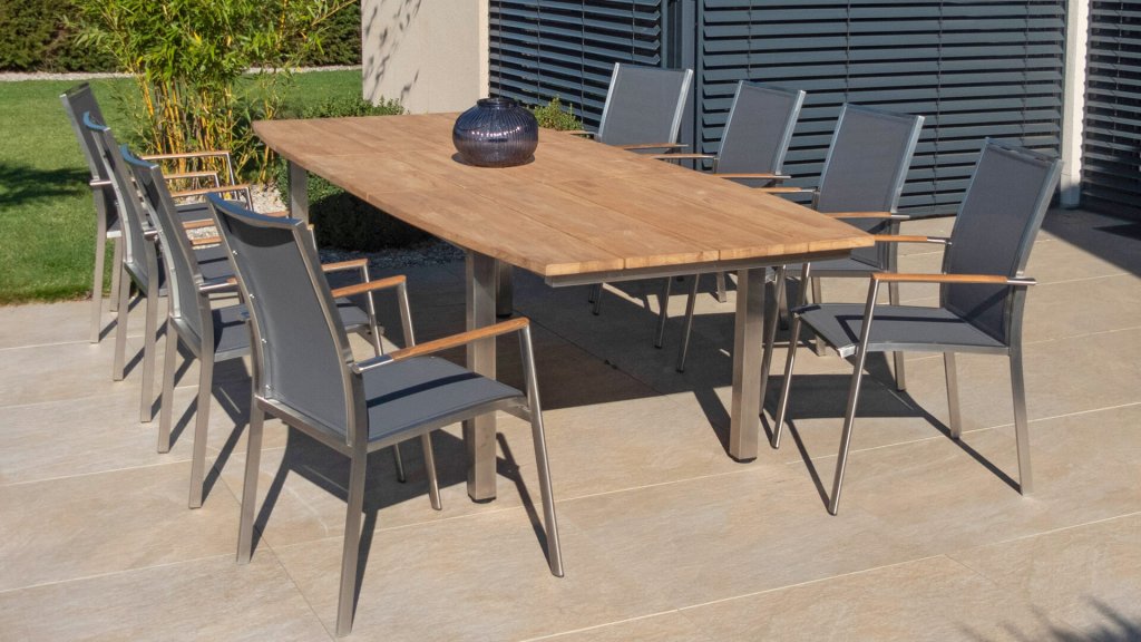 fly tuinset aluminium dining rvs