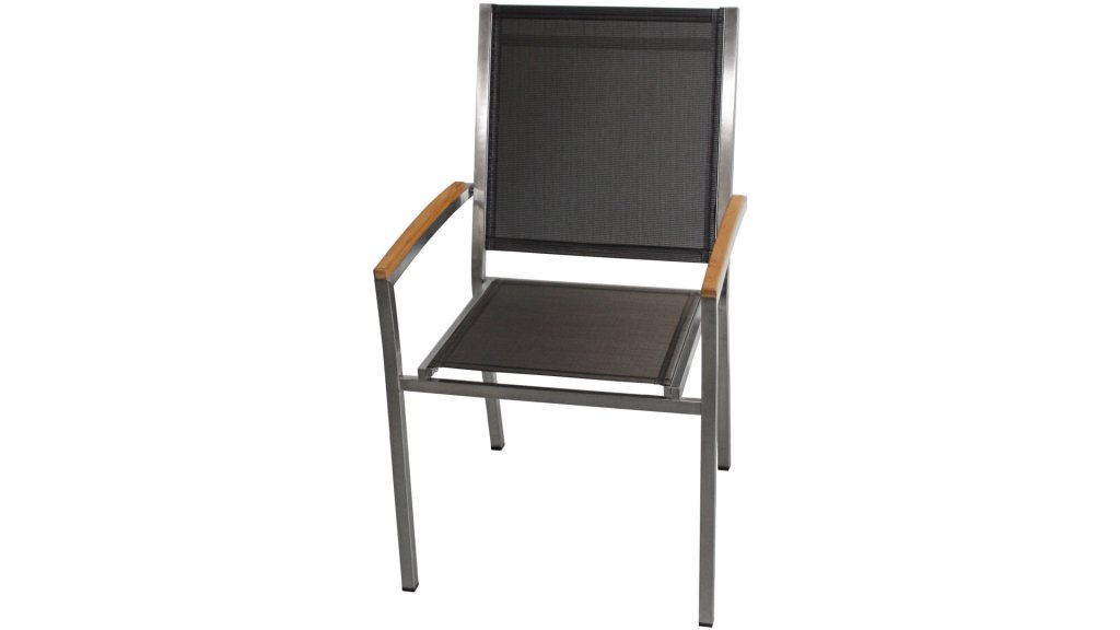 zebra pontiac stapelstoel hoge rug argenta