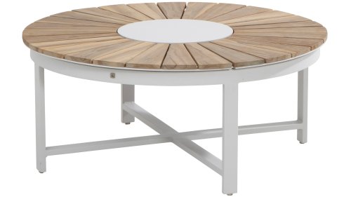 4 Seasons Outdoor Forio Salontafel Ø Frost Grey
