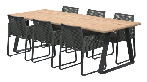 4seasons outdoor ortea dining 213721 tuinset