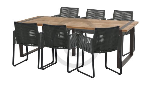 4seasons outdoor ortea dining 213721 tuinset