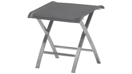 4 seasons outdoor urban graphite voetenbank rvs