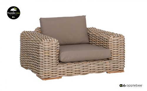 apple bee fff lounge stoel silk