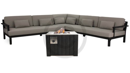 applebee xxl met cosi cube black loungset