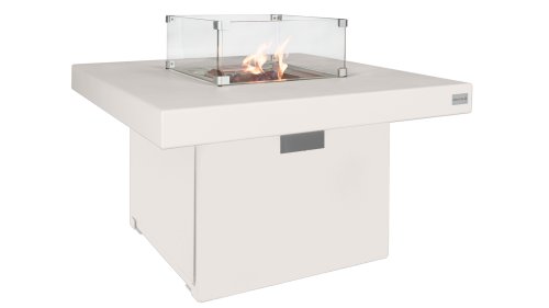  Easyfires Milano Vuurtafel Vierkant Wit