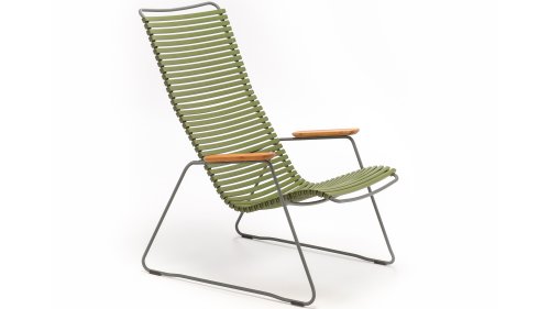 houe click loungestoel olive green