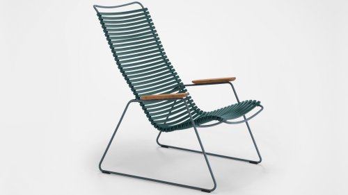 houe click loungestoel pine green