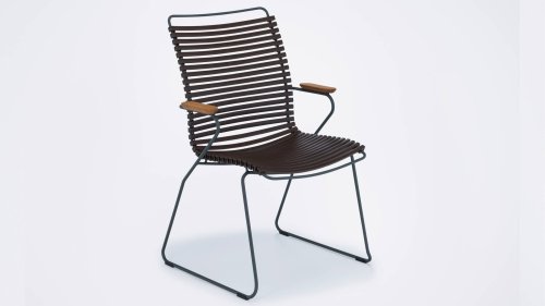 HOUE Click Tuinstoel Hoge Rug Brown