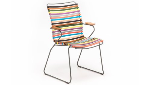 houe click diningstoel hoge rug multi color 1