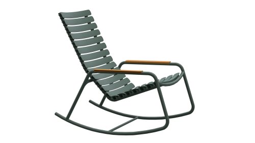 houe reclips lounge schommel bamboo arm green
