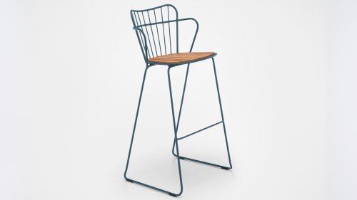 houe poan barstoel midnight blue 