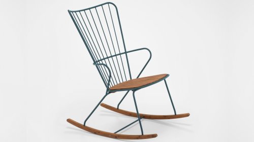 houe poan rocking chair pine green 1