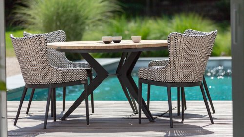 niehoff ferry gartenmobelsett nexor tafel