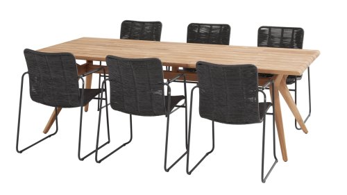 taste 4seasons palma stapelstoel anthracite 