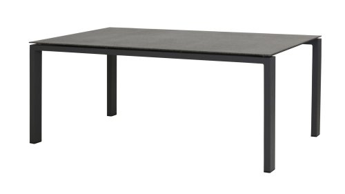 taste 4seasons lafite tafel 220cm matt carbon spraystone
