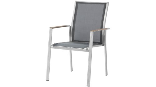 zebra fly diningstoel rvs