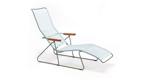 houe click sunlounger dusty blue